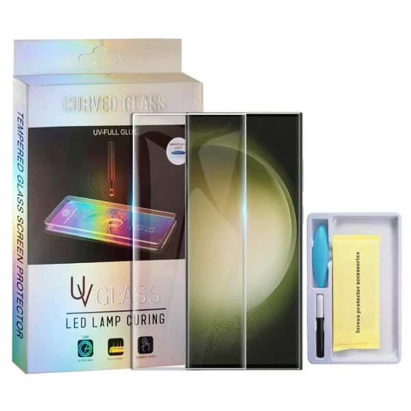 For Samsung Galaxy S23 Ultra UV Liquid Gel Tempered Glass Screen Protector Film Guard (Clear) For Samsung Galaxy S23 Ultra UV Liquid Gel Tempered Glass Screen Protector Film Guard (Clear)